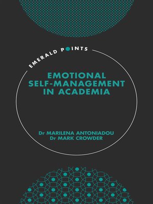 cover image of Emotional self-management in academia
